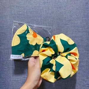 Set Cover face mask + XXL Scrunchies